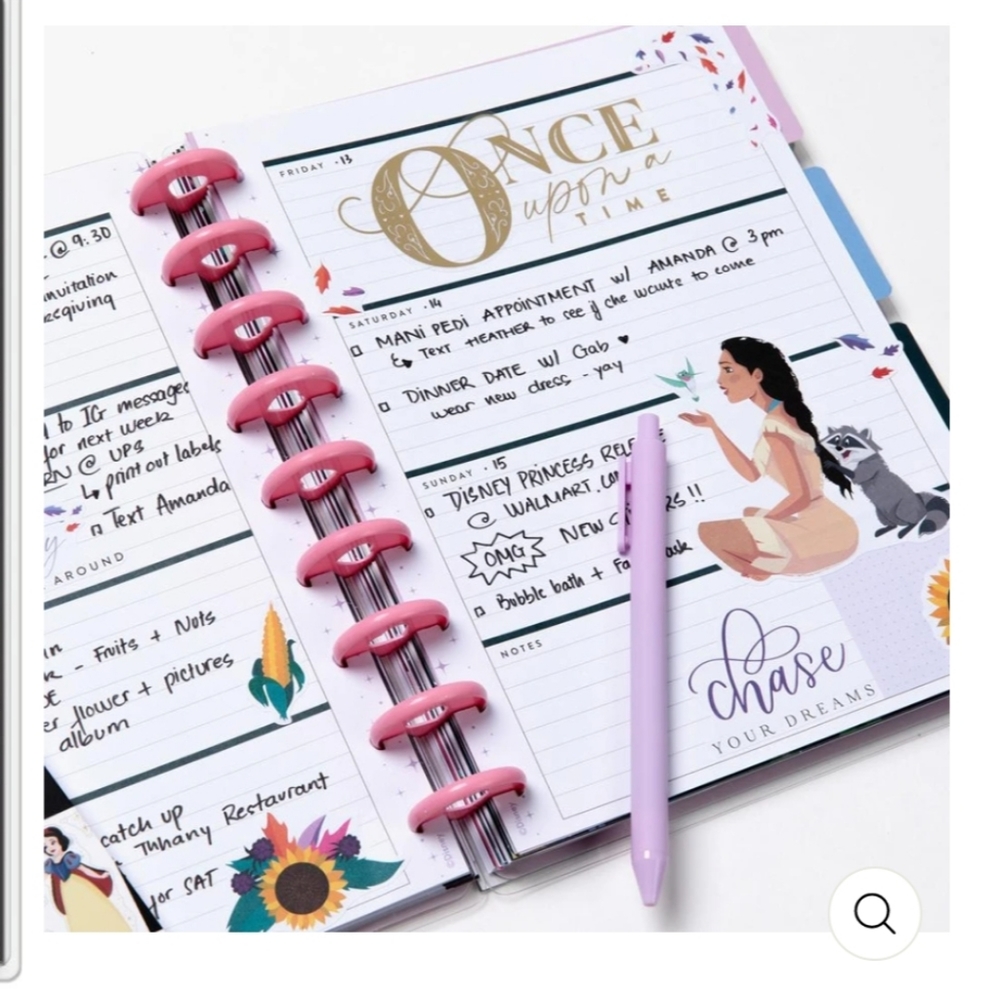 The Happy Planner UNDATED Disney Princess Planner - Picture 4 of 9